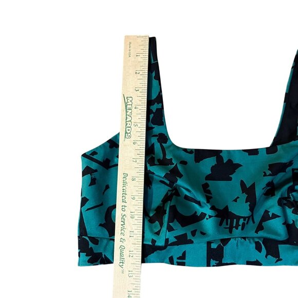 Yitty Sports Bralette Womens XL New Green Black Pullover Stretch Comfort - Picture 11 of 16